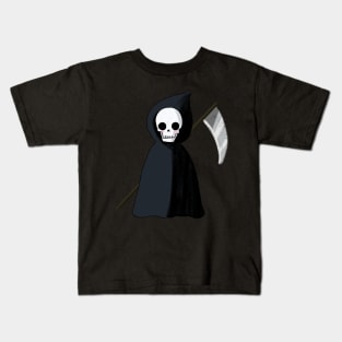 Cartoon grim reaper Kids T-Shirt